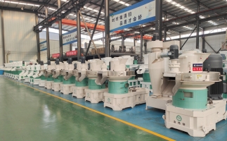 新購進的木屑顆粒機為什么壓制不成型散料多？